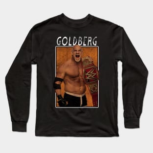 Vintage Wwe Goldberg Long Sleeve T-Shirt